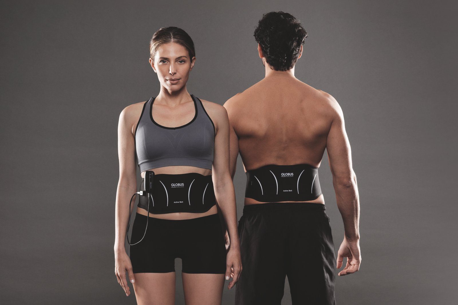 Athletes wearing Globus belts
